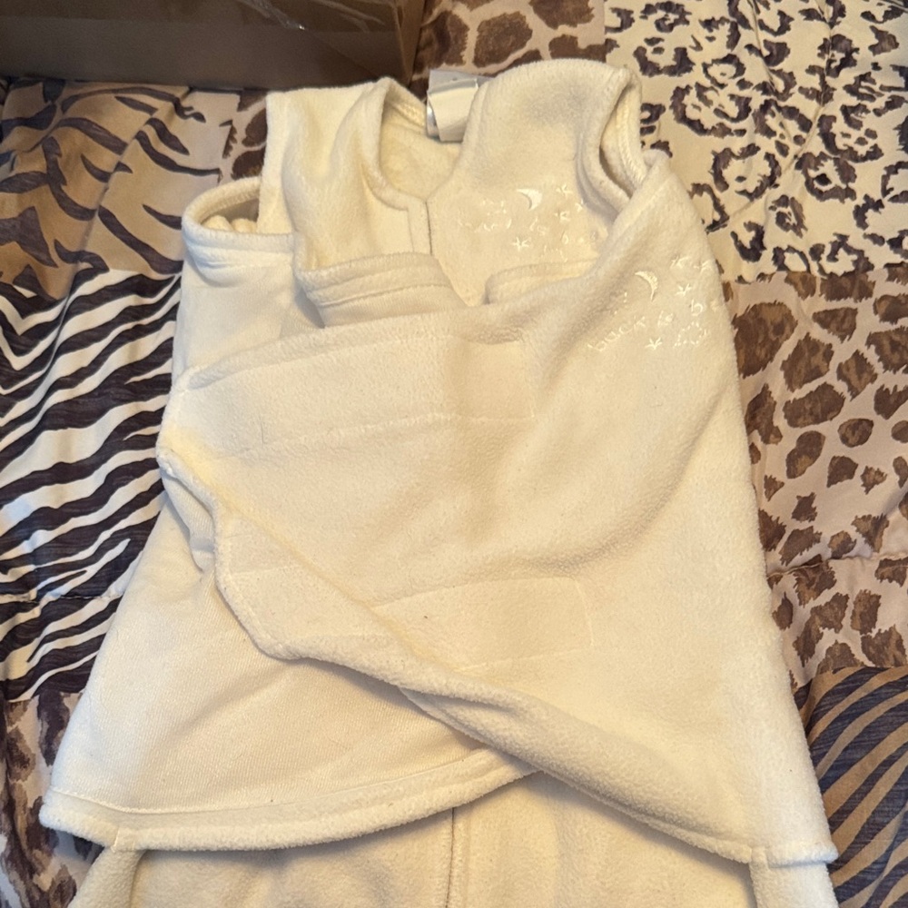 Halo Cream Baby Swaddle